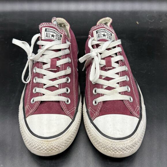 Converse All Star Low Top Red Sneakers Mens Size 11 Womens Size 13 139794F - Picture 3 of 7